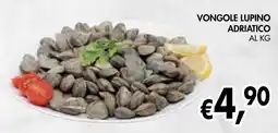 èccoMI Vongole lupino adriatico offerta