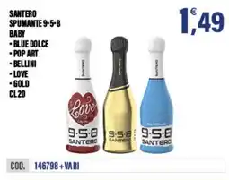 Adhoc Santero spumante 9-5-8 baby offerta