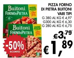 èccoMI Pizza forno di pietra BUITONI offerta
