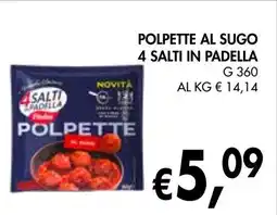 èccoMI Polpette al sugo 4 salti in padella offerta