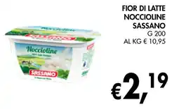 èccoMI Fior di latte noccioline SASSANO offerta