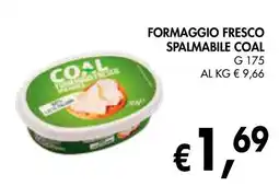 èccoMI Formaggio fresco spalmabile COAL offerta