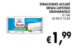 èccoMI Stracchino accadì senza lattosio GRANARAOLO offerta