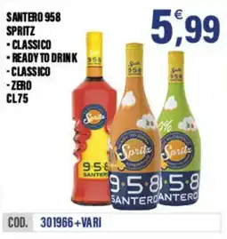 Adhoc Santero 958 spritz offerta