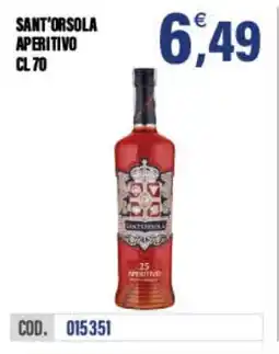 Adhoc Sant'orsola aperitivo offerta