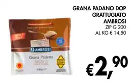 èccoMI Grana padano dop grattugiato AMBROSI offerta
