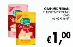 èccoMI Granmix ferrari classico/pecorino offerta