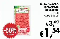 èccoMI Salame magro liberamente GRANTERRE offerta