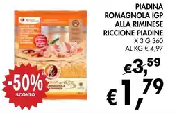 èccoMI Piadina romagnola igp alla riminese riccione piadine offerta