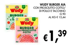 èccoMI Wudy burger aia con prosciutto cotto/ di pollo e tacchino offerta