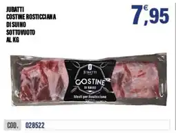 Adhoc Jubatti costine rosticciana di suino sottovuoto offerta