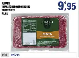 Adhoc Jubatti impasto di bovino e suino sottovuoto offerta