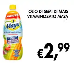 èccoMI Olio di semi di mais vitaminizzato MAYA offerta