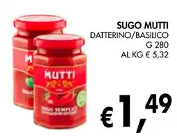 èccoMI Sugo mutti datterino/basilico offerta