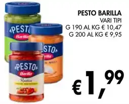 èccoMI Pesto BARILLA offerta