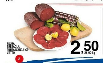 Sigma Bresaola offerta