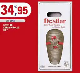 Adhoc Dostlar kebab di pollo offerta