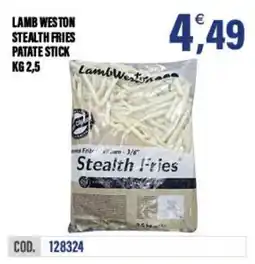 Adhoc Lamb weston stealth fries patate stick offerta