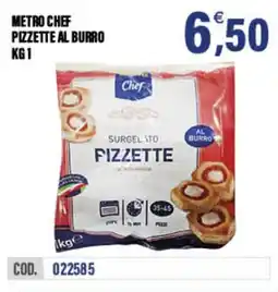 Adhoc Metro chef pizzette al burro offerta
