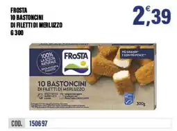 Adhoc Frosta 10 bastoncini di filetti di merluzzo offerta