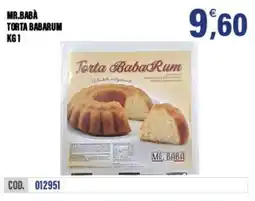 Adhoc Mr.babà torta babarum offerta