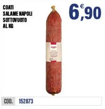Coati salame napoli sottovuoto
