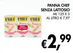 èccoMI Panna chef senza lattosio offerta