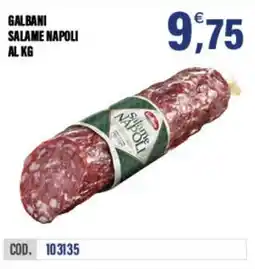 Adhoc Galbani salame napoli offerta