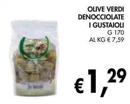 èccoMI Olive verdi denocciolate i gustaioli offerta