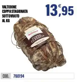 Adhoc Valtidone coppastagionata sottovuoto offerta
