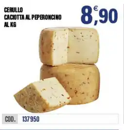 Adhoc Cerullo caciotta al peperoncino offerta