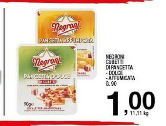 Sigma Pancetta offerta