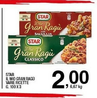 Sigma Ragù offerta