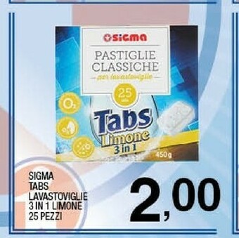 Sigma Detersivo lavastoviglie offerta