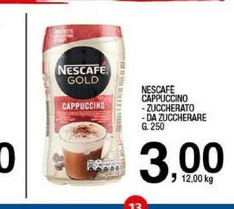 Sigma Nescafè offerta