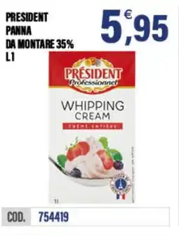 Adhoc President panna da montare 35% offerta