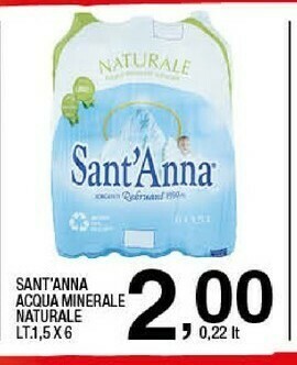 Sigma Acqua sant'anna offerta