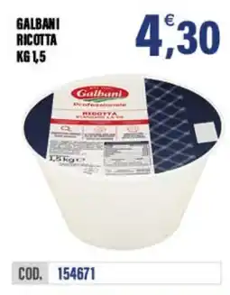 Adhoc Galbani ricotta offerta
