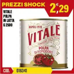 Adhoc Vitale polpa in latta offerta