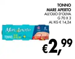èccoMI Tonno mare aperto all'olio d'oliva offerta