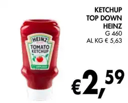 èccoMI Ketchup top down HEINZ offerta