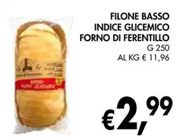 èccoMI Filone basso indice glicemico forno di ferentillo offerta