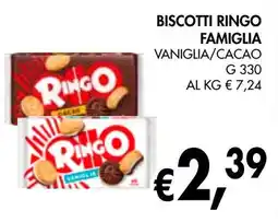 èccoMI Biscotti ringo famiglia vaniglia/cacao offerta