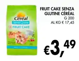 èccoMI Fruit cake senza glutine CÉRÉAL offerta