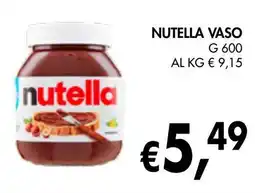 èccoMI Nutella vaso offerta