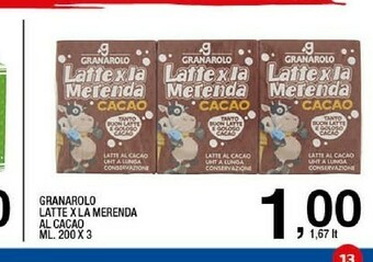 Sigma Latte offerta