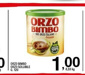Sigma Orzo offerta
