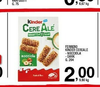 Sigma cereali offerta