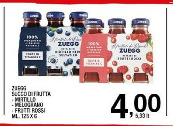 Sigma Succhi di frutta offerta