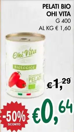 èccoMI Pelati bio OHI VITA offerta